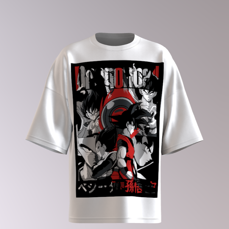 Unisex Anime DRAGON BALL Oversize T-Shirt - My Store