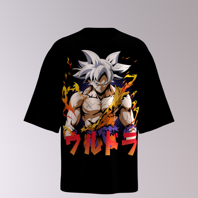 Unisex Anime Oversize T-Shirt - My Store