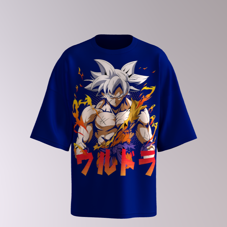 Unisex Anime Oversize T-Shirt - My Store