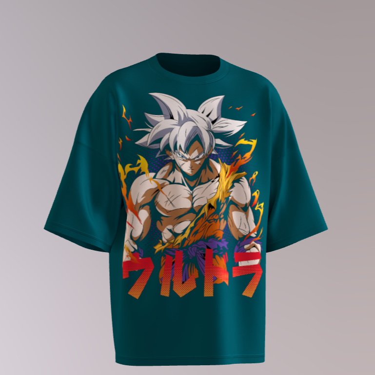 Unisex Anime Oversize T-Shirt - My Store