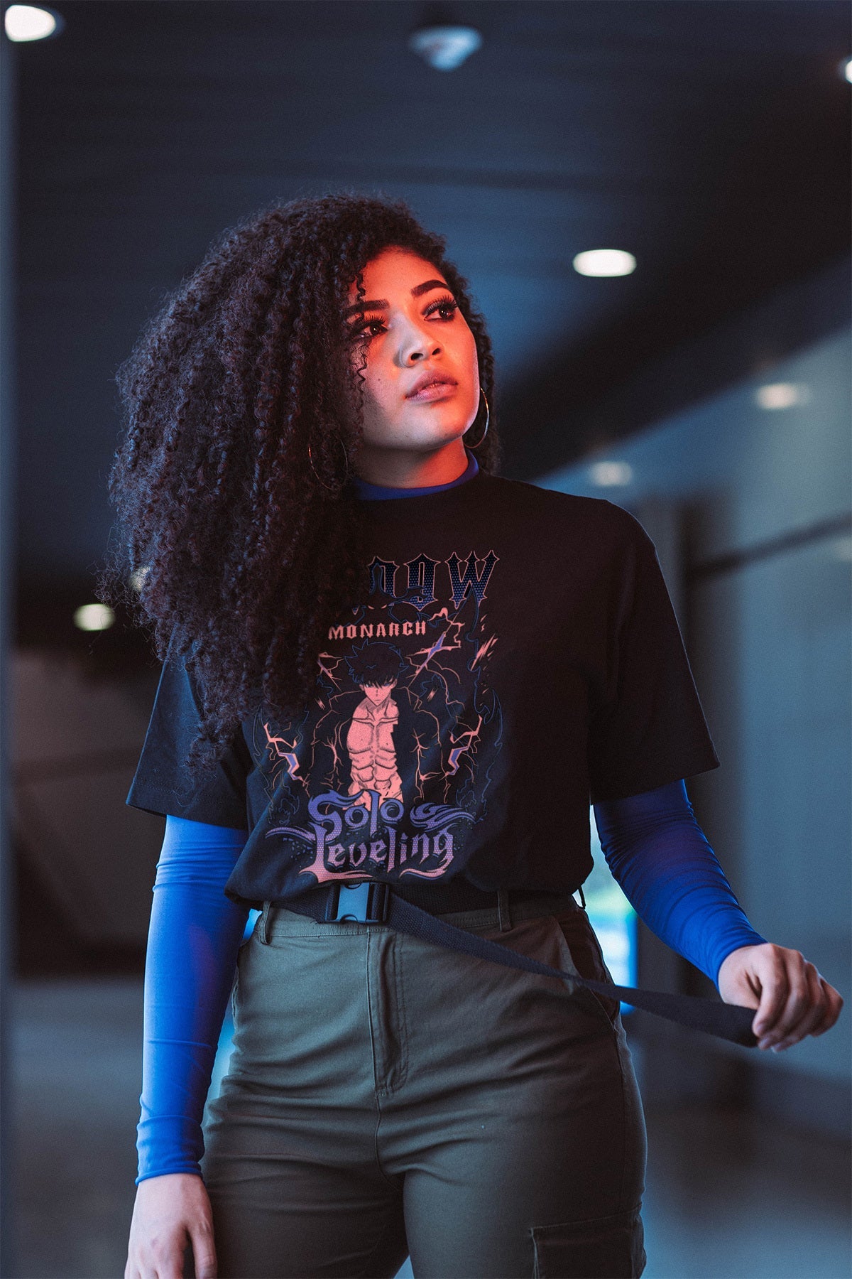 Unisex Anime MONAACH Oversize T-Shirt My Store