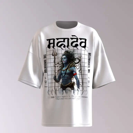 Unisex Shiv Ji Regular Fit Premium Printed T-Shirt My Store