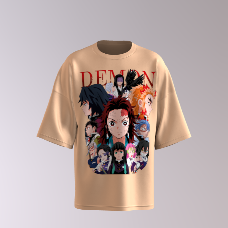 Anime DEMON Oversize T-Shirt My Store