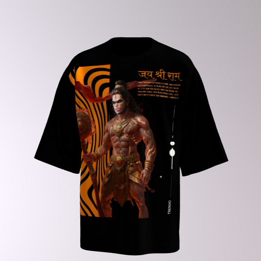 HANUMAN Standard Premium Front & Back Printed T-Shirt My Store