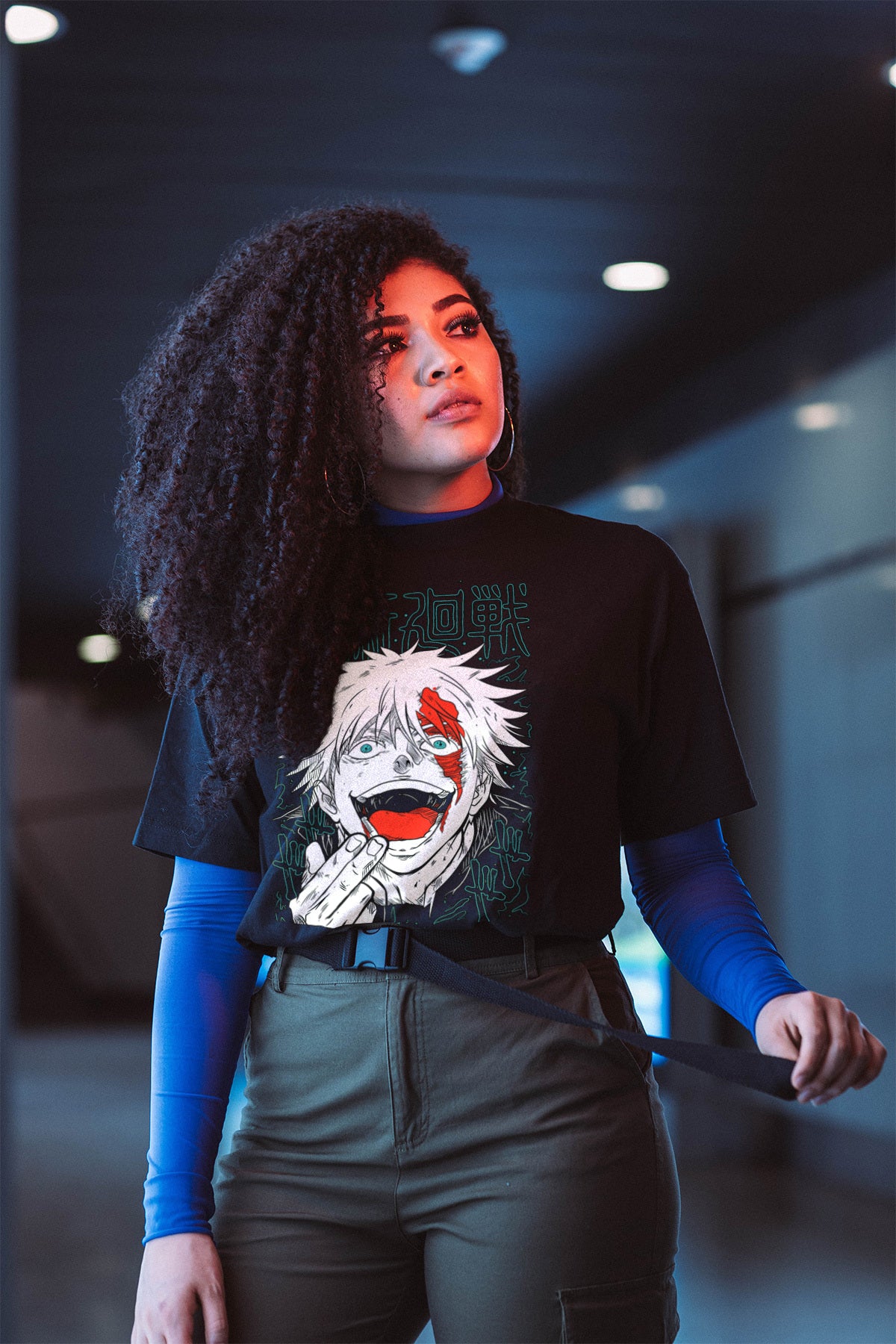 Unisex Anime Oversize T-Shirt - My Store